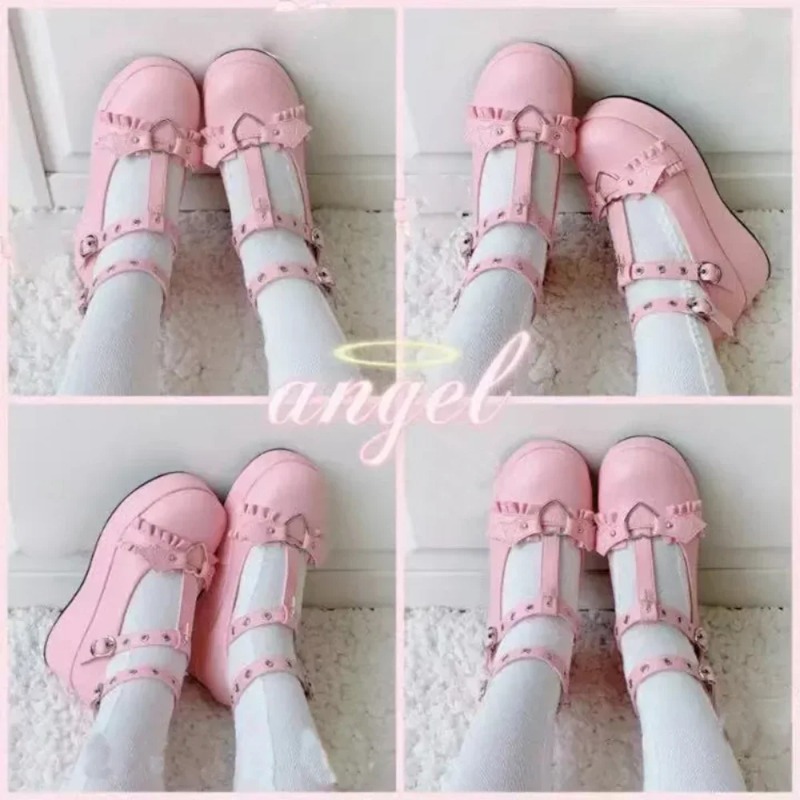 New Sweet Heart Buckle Wedges  - огляд і ціна Women'S Shoes In Fashion
