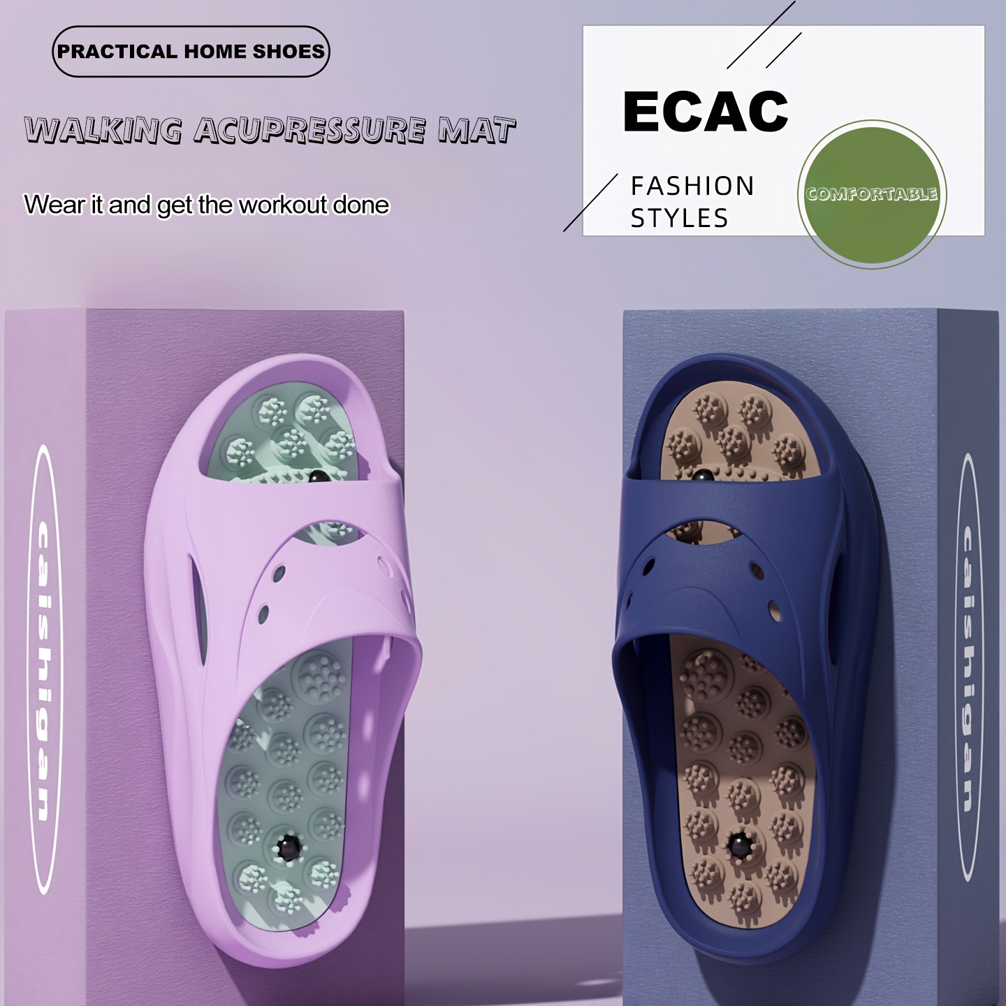 Women Men EVA Massage Slippers - огляд і ціна Women'S Shoes To Men'S
