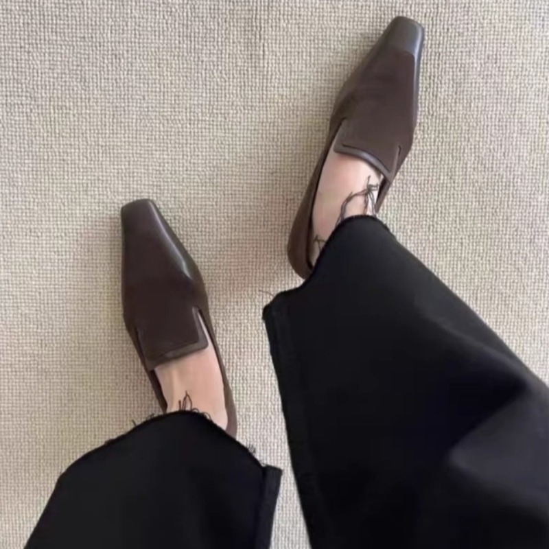 Retro Square Toe Deep Mouth Sl - огляд і ціна Women Shoes With Heels