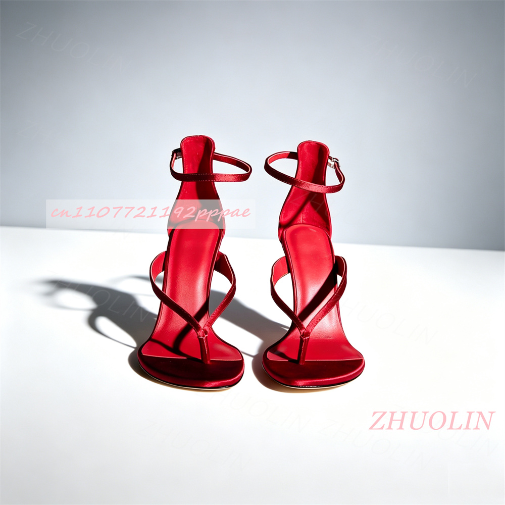 Women Red Toe Loop Sandals Sti - огляд і ціна Kids Shoes Women