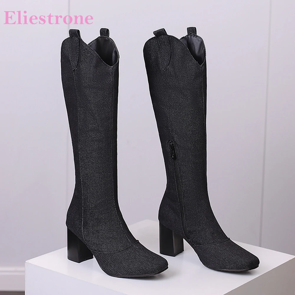 New Winter Black Blue Women Kn - огляд і ціна Women'S Shoes In Size 12