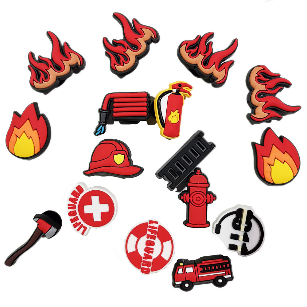 Fireman Shoe Charms for Crocs  - огляд і ціна Croc Style Clog