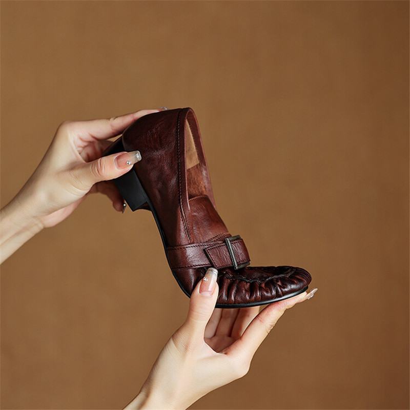 New Autumn Genuine Leather Wom - огляд і ціна Women Shoes With Heels