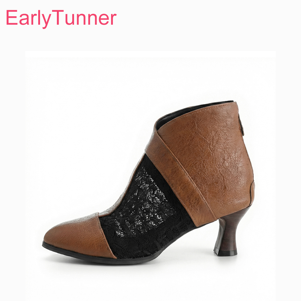 2026 Lace Ankle Summer Boots f - огляд і ціна Women'S Shoes In Size 12