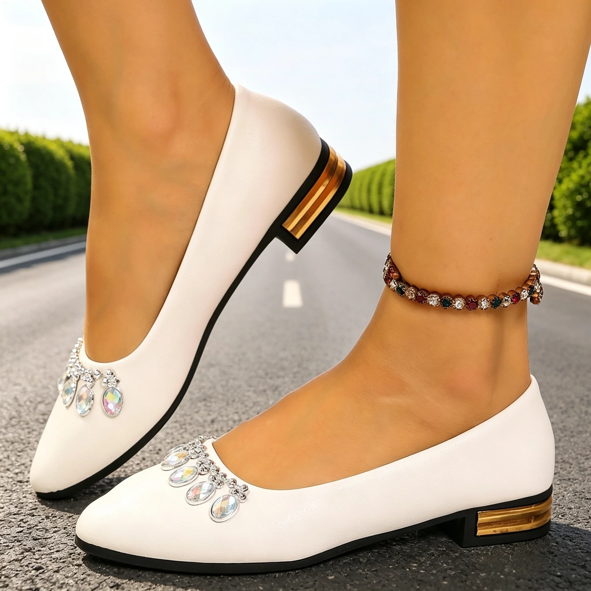 Women Flats Pointed Toe Ballet - огляд і ціна Ballet Flat Women
