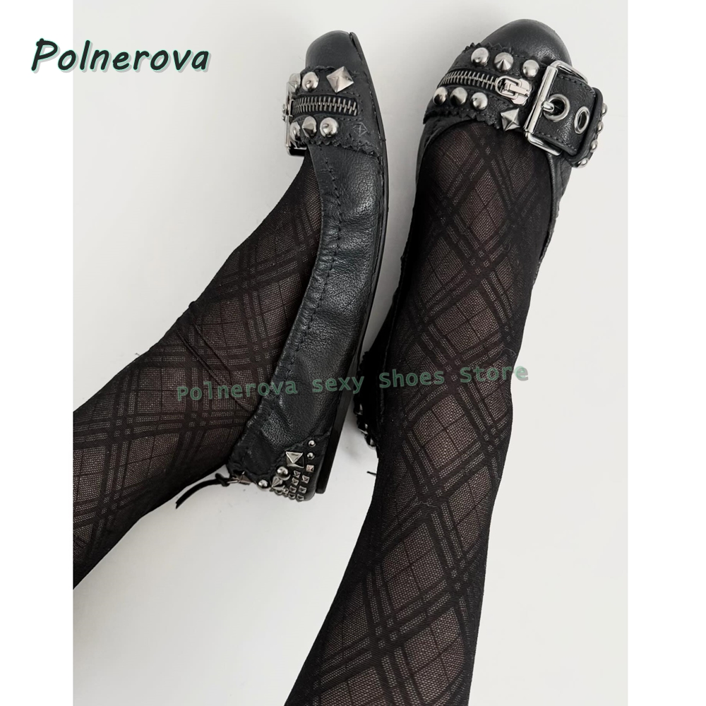 Rivet Belt Buckle Mary Jane Sh - огляд і ціна Women'S Shoes In Fashion