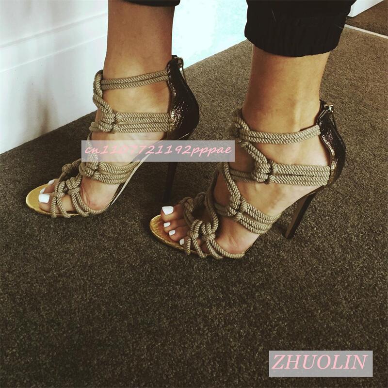 Female Braided Rope Open Toe S - огляд і ціна Kids Shoes Women