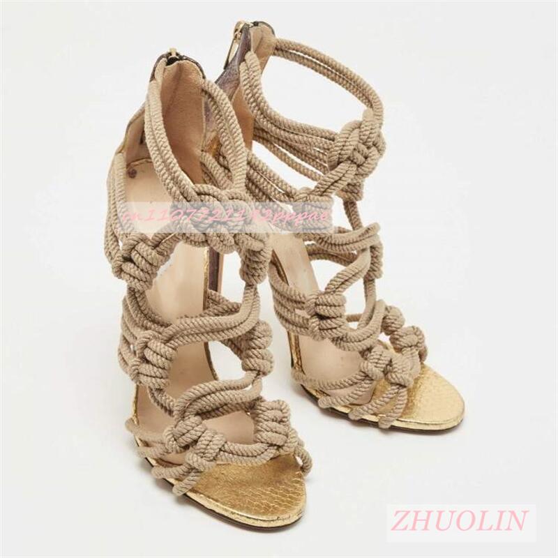 Female Braided Rope Open Toe S - огляд і ціна Kids Shoes Women