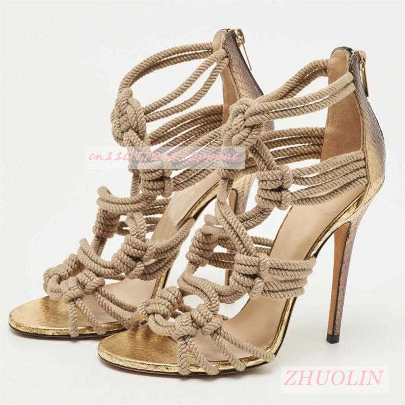 Female Braided Rope Open Toe S - огляд і ціна Kids Shoes Women