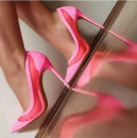 Sexy Nude Pink Black Suede Mes - огляд і ціна Women'S Shoes In Size 12