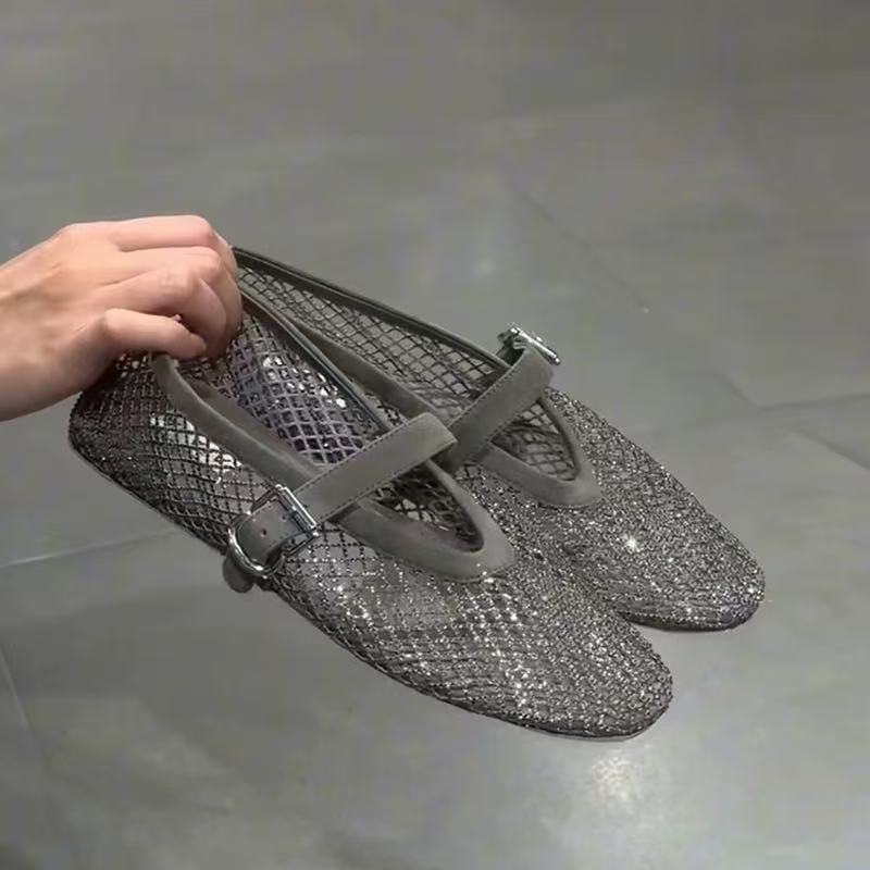 Hollow Rhinestone Baotou Sanda - огляд і ціна Women'S Shoes In Fashion
