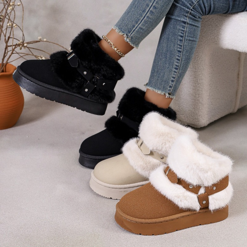 Plush Snow Boots Women's 2026  - огляд і ціна Women'S Shoes In Size 12