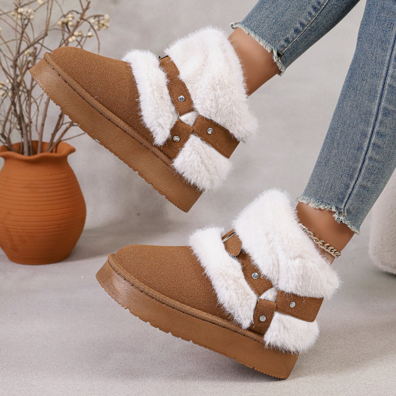 Plush Snow Boots Women's 2026  - огляд і ціна Women'S Shoes In Size 12